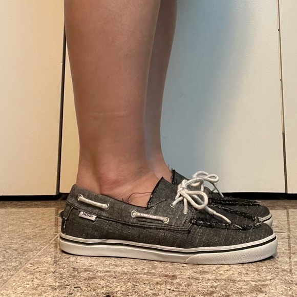 Vans Zapato Del Barco Boat‎ Shoes Women’s Size 6 - Picture 2 of 11